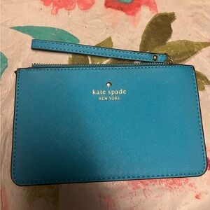Kate Spade Blue Wallet Coin Purse Wristlet